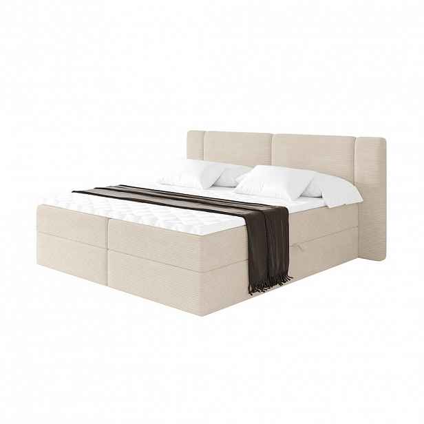 ALTDECOR POSTEL boxspring s matrací H4 - EVON - 180x200 cm Béžová