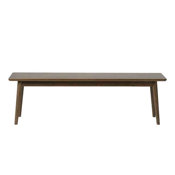 Tmavě hnědá lavice Barrali – Unique Furniture