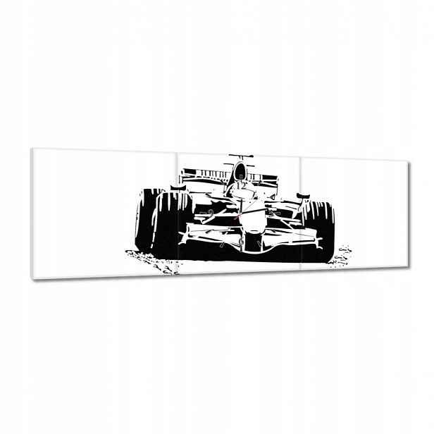 Hodiny 120x40 Formule jedna F1 Formule
