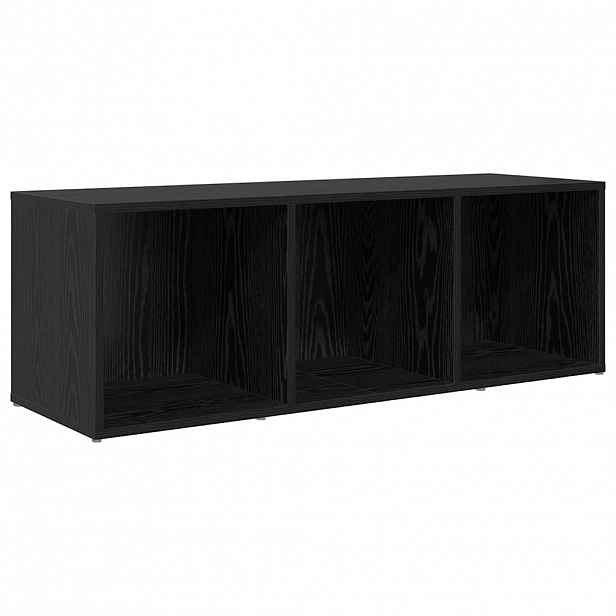 vidaXL Sestava TV skříněk 72 x 35 x 37 cm Černá Kompozitní dřevo