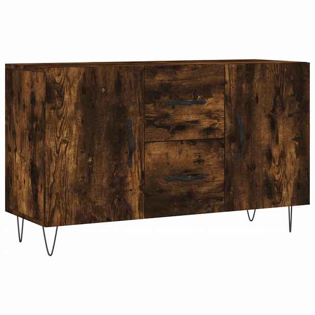 vidaXL Příborník kouřový dub 100 x 36 x 60 cm kompozitní dřevo