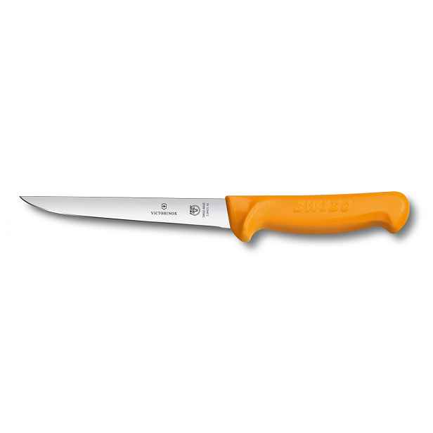 Nůž vykosťovací Victorinox Swibo 5.8401.14 14 cm žlutý řeznický Haccp