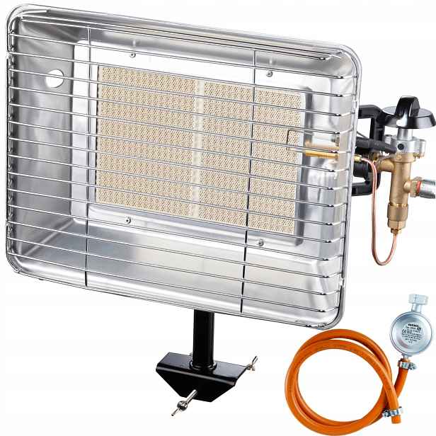 Radiátorový ohřívač Bri pro plynovou láhev Lpg