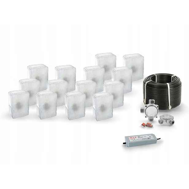 14x Led nájezdové svítidlo 12V IP68 Bc 14x10 cm