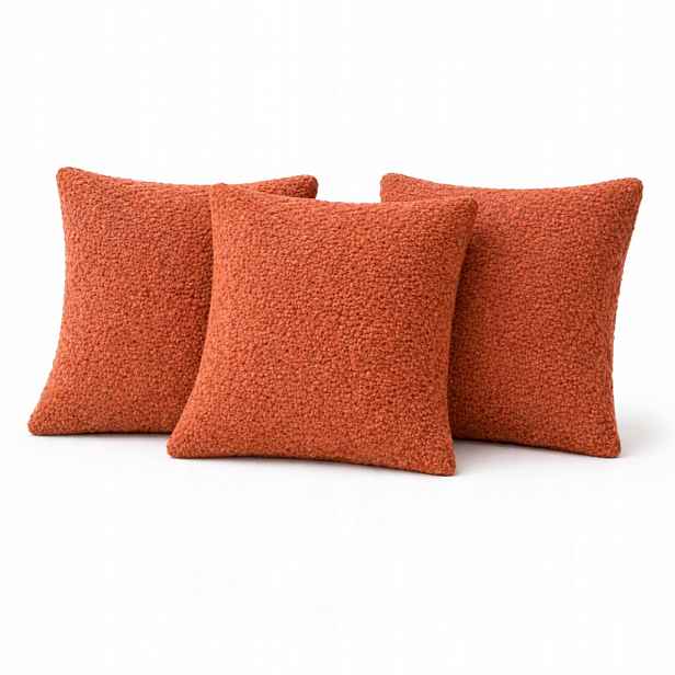 Sada 3 kusů dekoračních povlaků na polštáře 40 cm x 40 cm, sada 3 ks