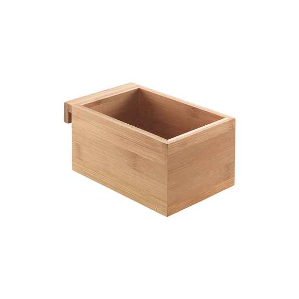 Bambusová komponenta - úložný box v přírodní barvě 10x15 cm Mural – Metaltex