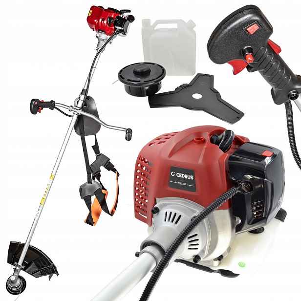 Motorový Křovinořez Cedrus WK330R Křovinořez 32,6 cm³ Hlava Řezací Kotouč