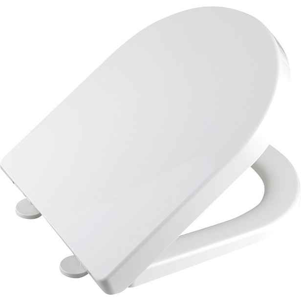 Wc sedátko Dona, Soft Close, bílá (FD121) /sm/