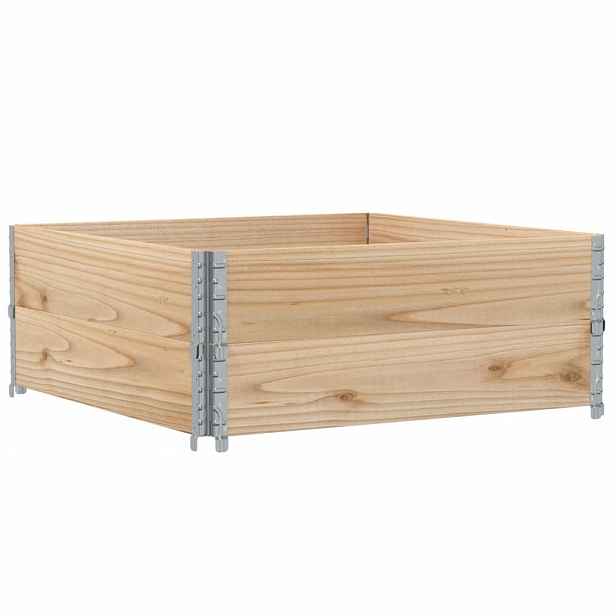 vidaXL Zahradní truhlík 100 x 100 cm masivní borové dřevo