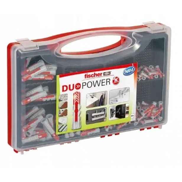 Sada Kolíků Redbox Duopower 280 Kusů 535973 Fischer