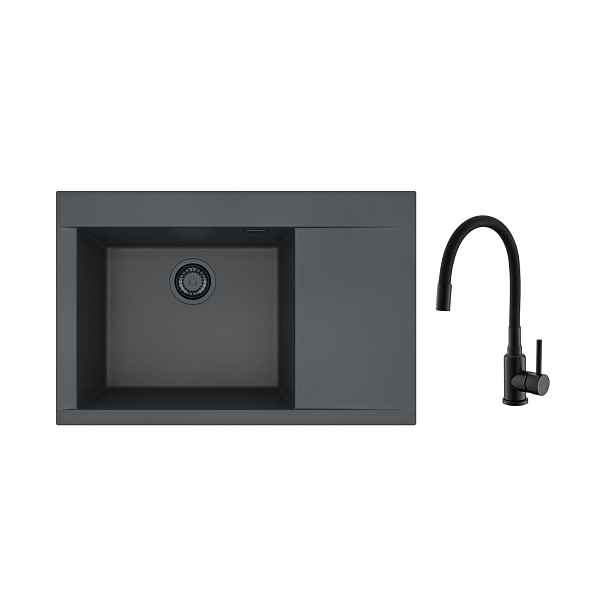 SET ALVEUS PURE-G 70 A90 LEVÝ BLACK EDITION + BATERIE MINTAS/91 - MATT