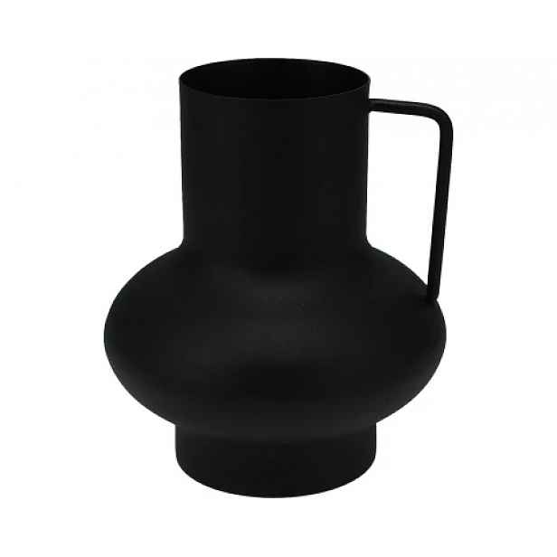 Váza 15 cm, černý zinek