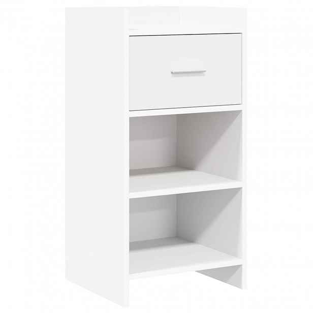 vidaXL Servírovací skříň Bílá 40 x 36 x 80 cm Kompozitní dřevo