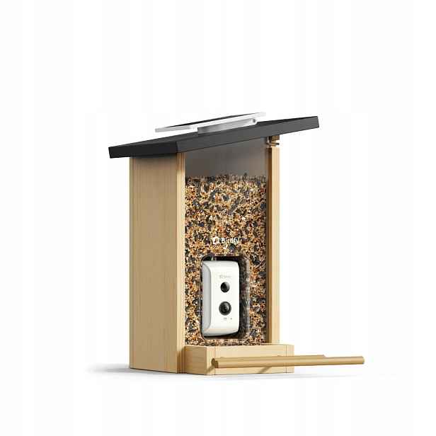 Krmítko pro ptáky s kamerou Birdfy Feeder Ebony Le Hd Aplikace
