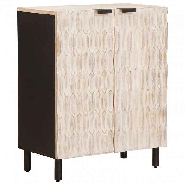 vidaXL Servírovací skříň 60 x 33 x 75 cm Masivní mangové dřevo