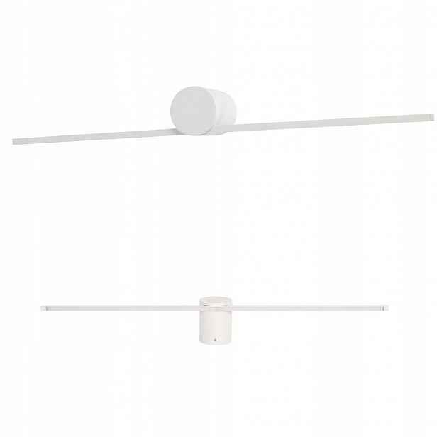 Bílá nástěnná lampa do koupelny nad zrcadlo 9W Led 60 cm IP44 ML2046 Milagro