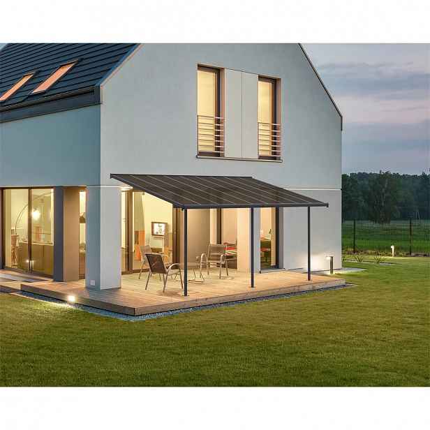 Hliníková pergola PALRAM Capri 5400 antracit 3 x 5,46 GD705601