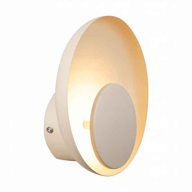 Led nástěnné svítidlo Marsi 7W Béžové Kov Teplá bílá 3000K do ložnice Nordlux