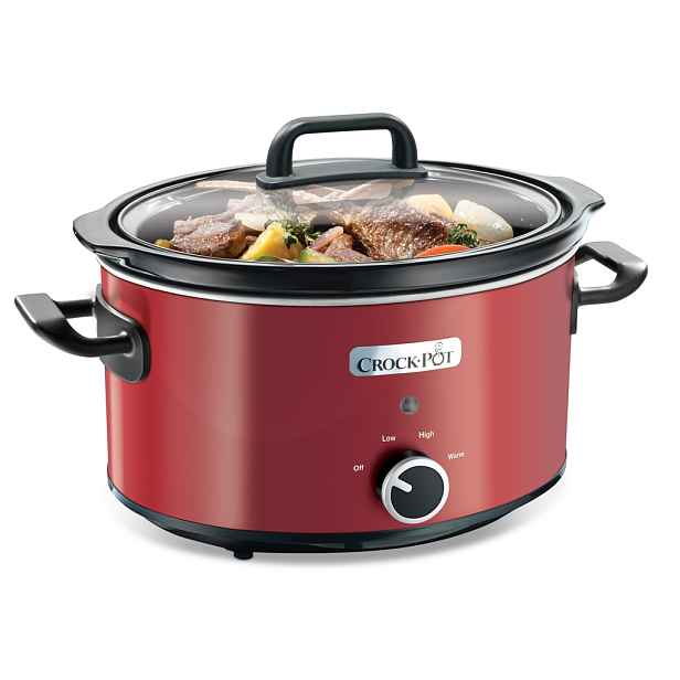 Pomalý hrnec Crockpot 3,5l NC červený (SCV400RD)