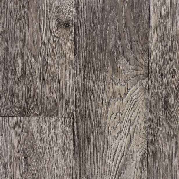 PVC podlaha - lino Toptex Aged Oak 967M - dub, na míru, šíře 5m, šedá, filc, chodba / předsíň, Beauflor