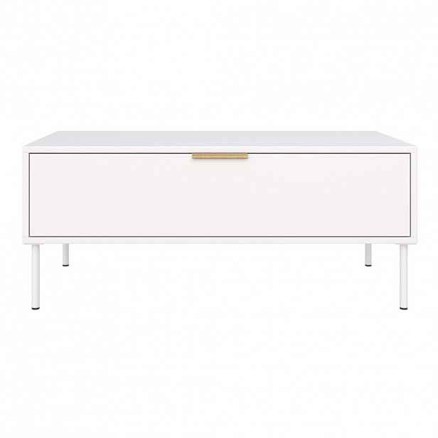 Selsey KONFERENČNÍ STOLEK VENA bílý 100/50 cm