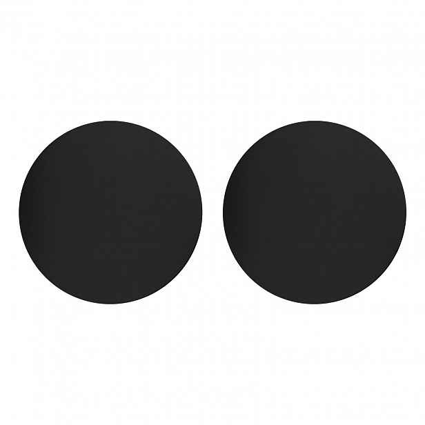 Tk Lighting Sada 2x Nástěnná lampa Nástěnné svítidlo Černá 4xG9 6W Lineární design