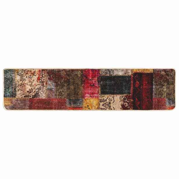 vidaXL Běhoun MARSA Vícebarevný 80 x 450 cm Polyester a PVC