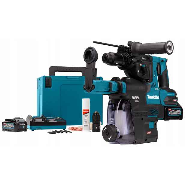 Vrtačka Makita HR004GM202 SDSPlus 40V akumulátorové příklepové kladivo Xgt