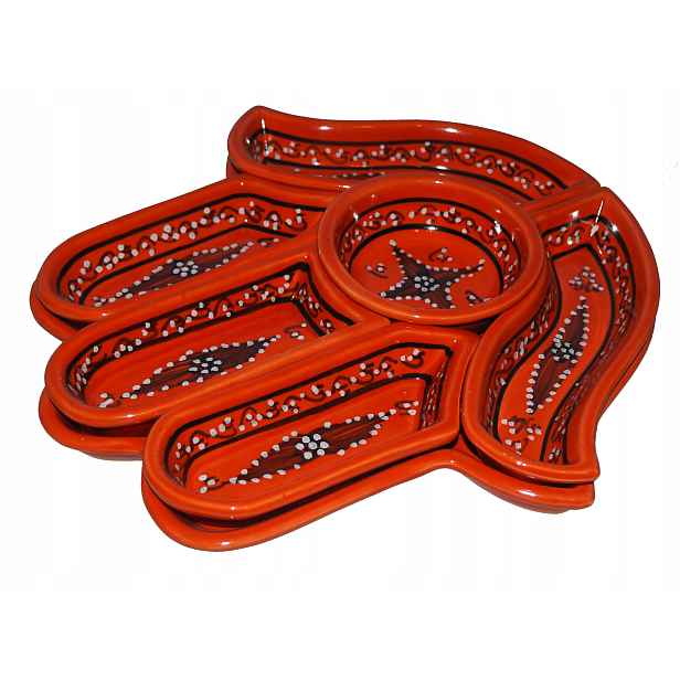 Mezze Set pro Mezze Meze Fatima Maroko Tunisko Hamsa
