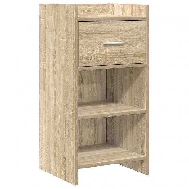 vidaXL Servírovací skříň Dub sonoma 40 x 36 x 80 cm Kompozitní dřevo