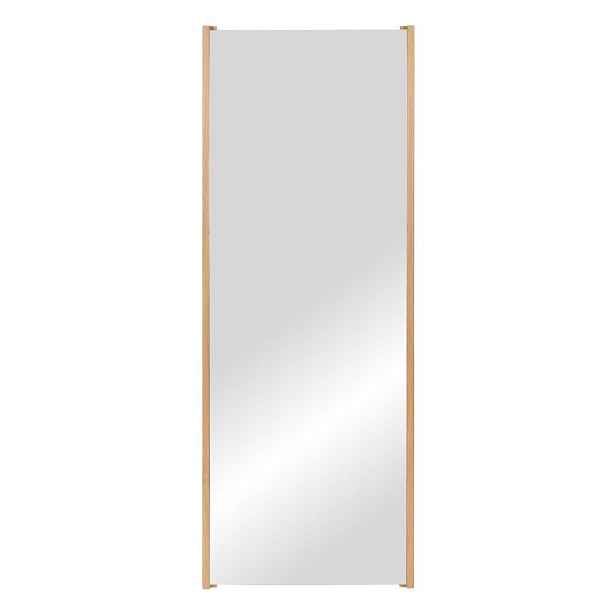 Nástěnné zrcadlo s dřevěným rámem 60x160 cm Lun – noo.ma