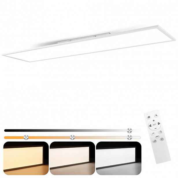 Nettlife LED stropní svítidlo Landshut 120/30/4,5 cm