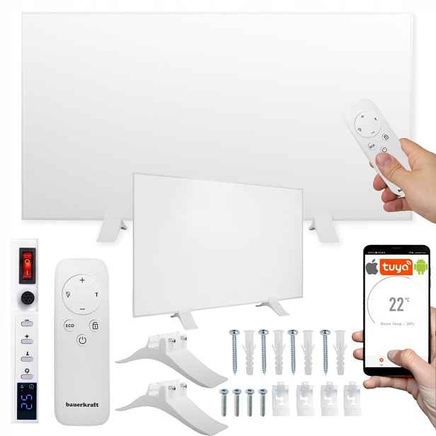 Infračervený topný panel s Ir zářičem 600W Wifi 60x100 cm