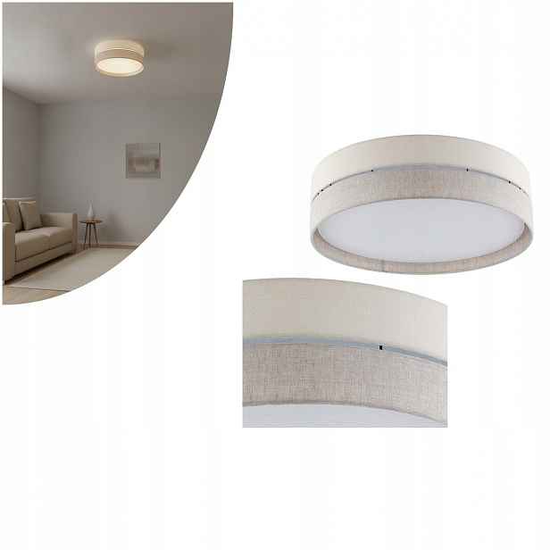 Stropní svítidlo šedá Eco moderní do kuchyně obývacího pokoje Tk Lighting