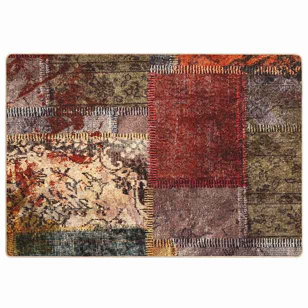vidaXL Běhoun MARSA Vícebarevný 100 x 150 cm Polyester a PVC