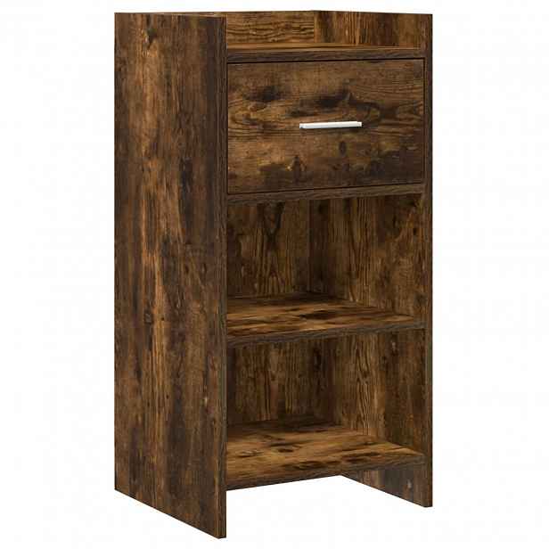 vidaXL Servírovací skříň Kouřový dub 40 x 36 x 80 cm Kompozitní dřevo
