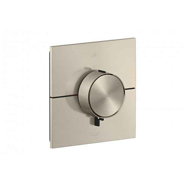 Axor ShowerSelect ID - Termostatická baterie pod omítku, pro 2 spotřebiče, kartáčovaný nikl 36753820