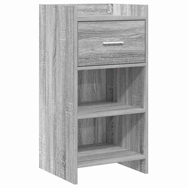 vidaXL Servírovací skříň Šedý Sonoma 40 x 36 x 80 cm Kompozitní dřevo
