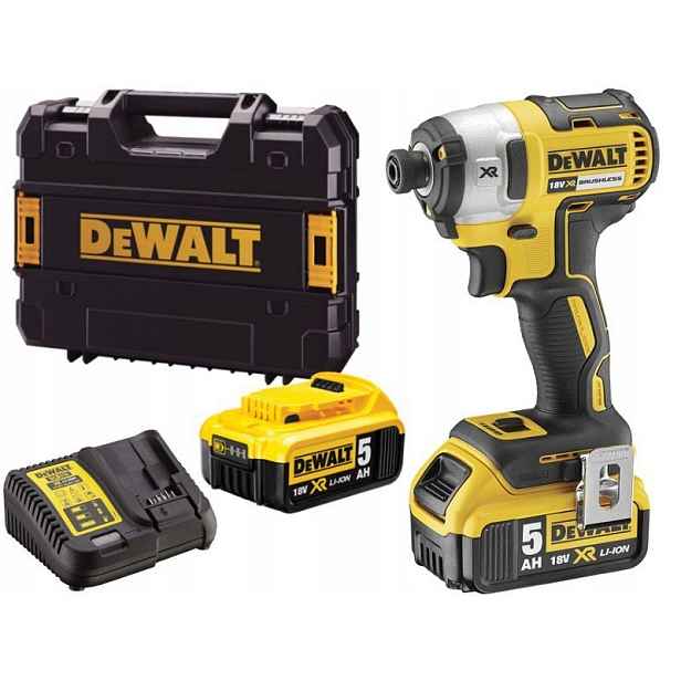 Dewalt Úderový Šroubovák 18V 205Nm 3-RYCHLOSTNÍ 2x5,0Ah Li-ion Brushless