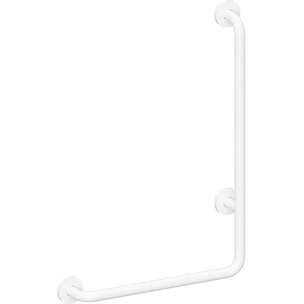 Držadlo nástěnné opěrné Bemeta Help 890 mm pravé s krytkou bílé