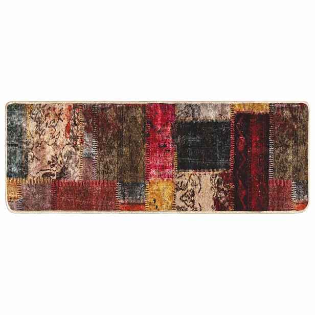 vidaXL Běhoun MARSA Vícebarevný 100 x 250 cm Polyester a PVC