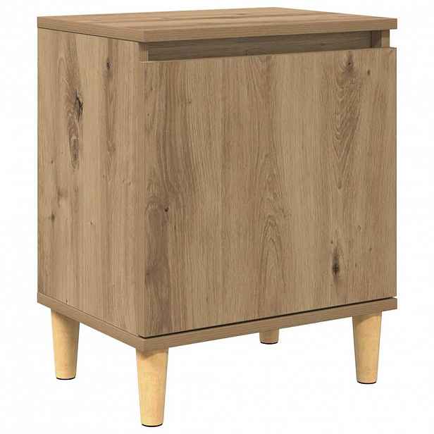 vidaXL Noční skříňka Artisanový dub 40 x 30 x 50 cm Kompozitní dřevo