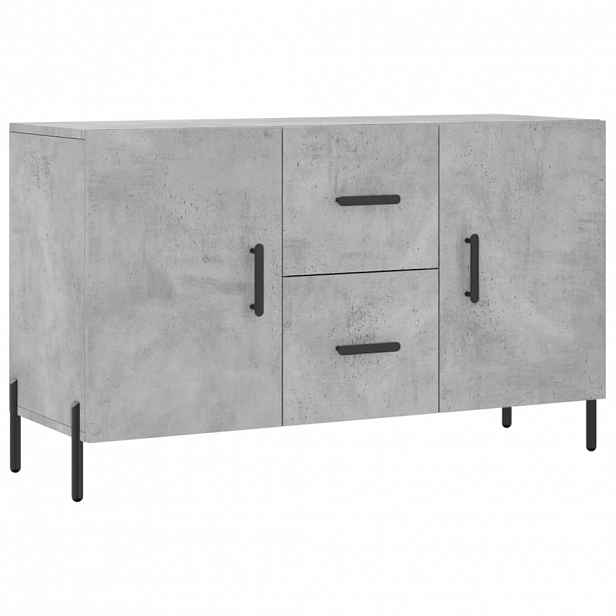 vidaXL Příborník betonově šedý 100 x 36 x 60 cm kompozitní dřevo
