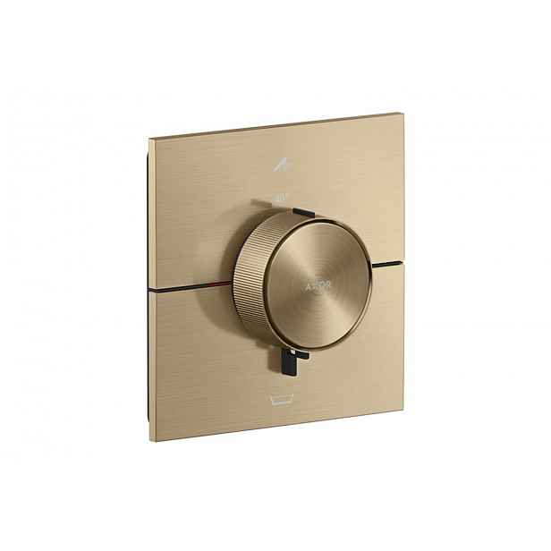 Axor ShowerSelect ID - Termostatická baterie pod omítku, pro 2 spotřebiče, kartáčovaný bronz 36753140