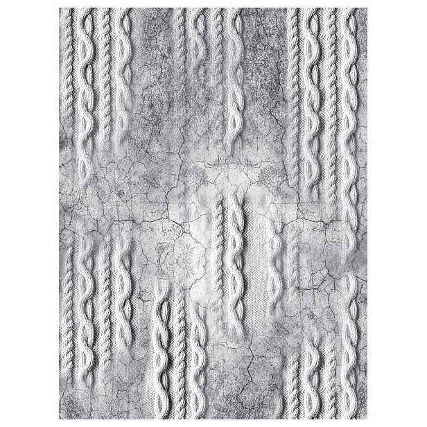 Betonová tapeta Kosy Šedé Praskliny Kámen Minimalismus Monochrom 206x275
