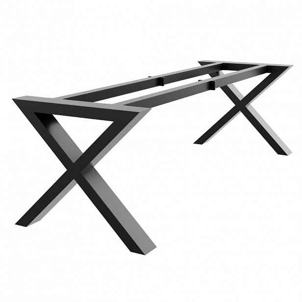 Metalo Pro KOVOVÉ NOHY KE STOLU Belaga Extreme černá 280/80/72 cm