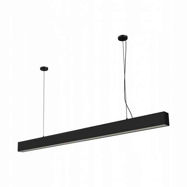 Závěsná Led lampa nad psací stůl 44W Sigi II PL0127-BK Yaskr