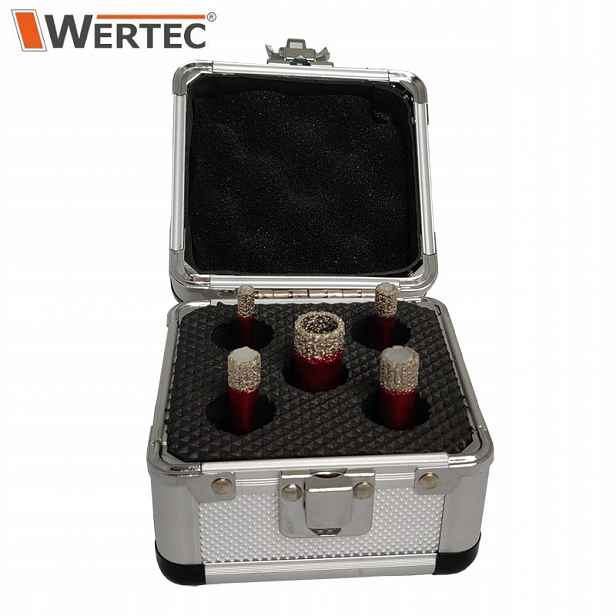 Sada diamantových korunek WTASL05A Wertec 6-16 mm