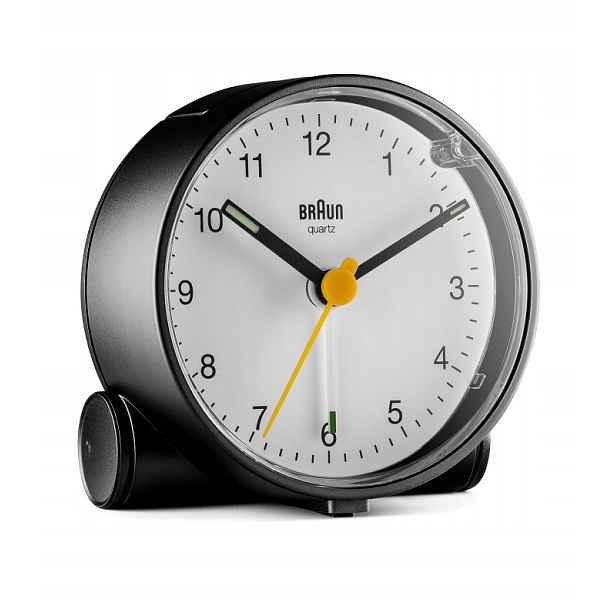 Křemenný budík Braun BC01 alarm podsvícení