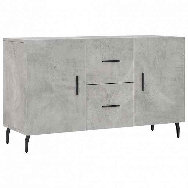 vidaXL Příborník betonově šedý 100 x 36 x 60 cm kompozitní dřevo